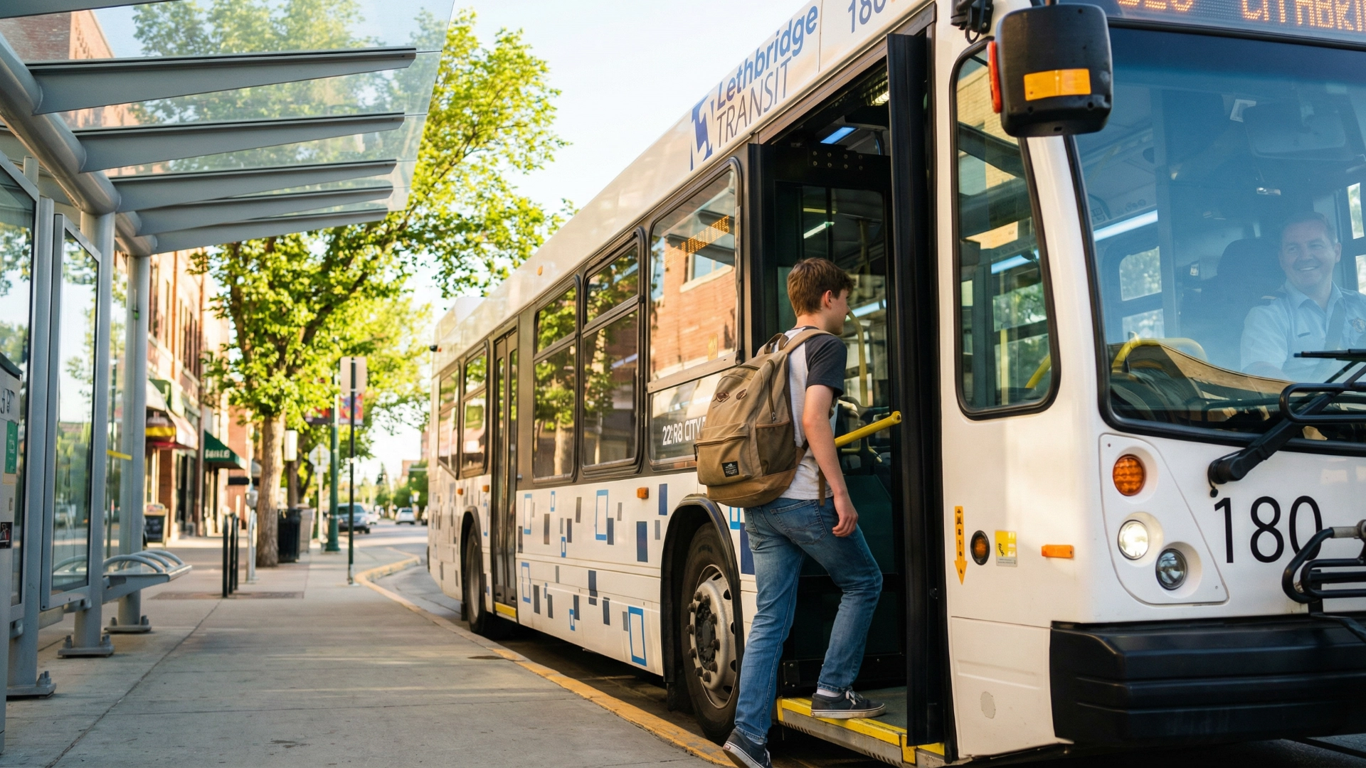 Ride with Lethbridge Transit