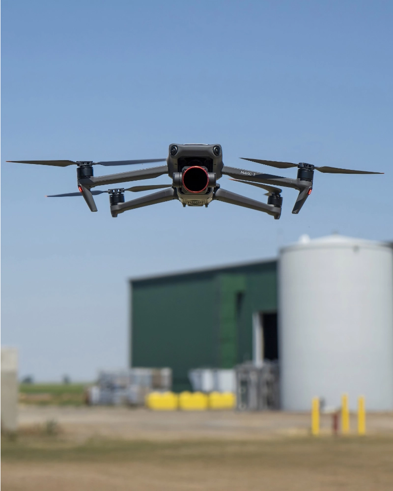 Professional drone aerial filming - Main Shot