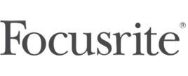Focusrite logo - client of Lethbridge video production company, Coalbanks Creative